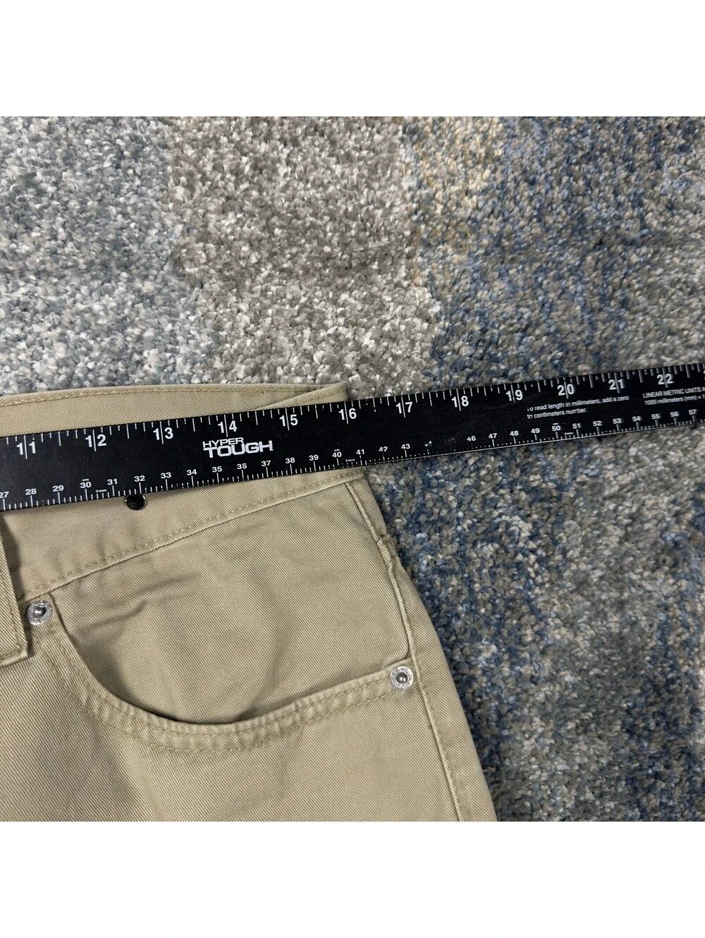 Vintage Y2K Levis 505 Straight Pants Mens 33x32 Khaki Tan